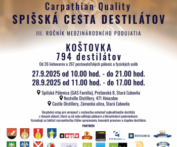 Aktuality / Spišská cesta destilátov - 27. - 28.09.2025 - foto