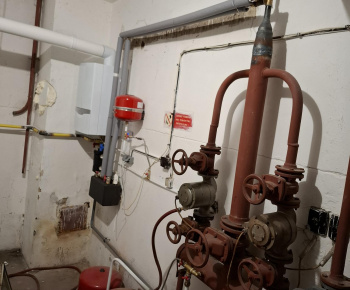 Projekty / „Projekt je podporený z rozpočtu Prešovského samosprávneho kraja“ - Výmena kotla na vykurovanie kultúrneho domu  - foto