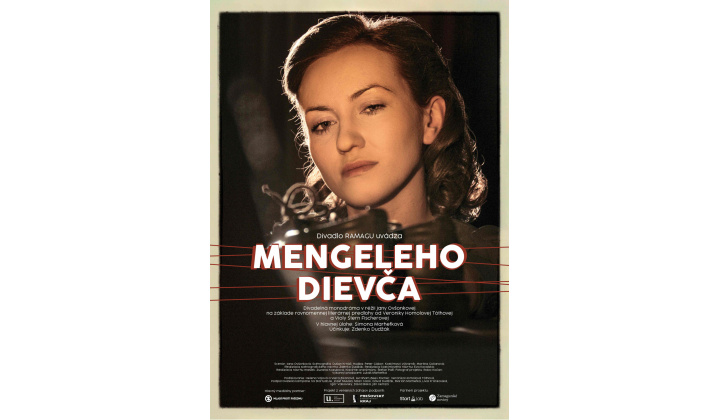 Pozvánka na divadelné predstavenie s názvom Mengeleho dievča dňa 8.3.2026 KD Hniezdne  